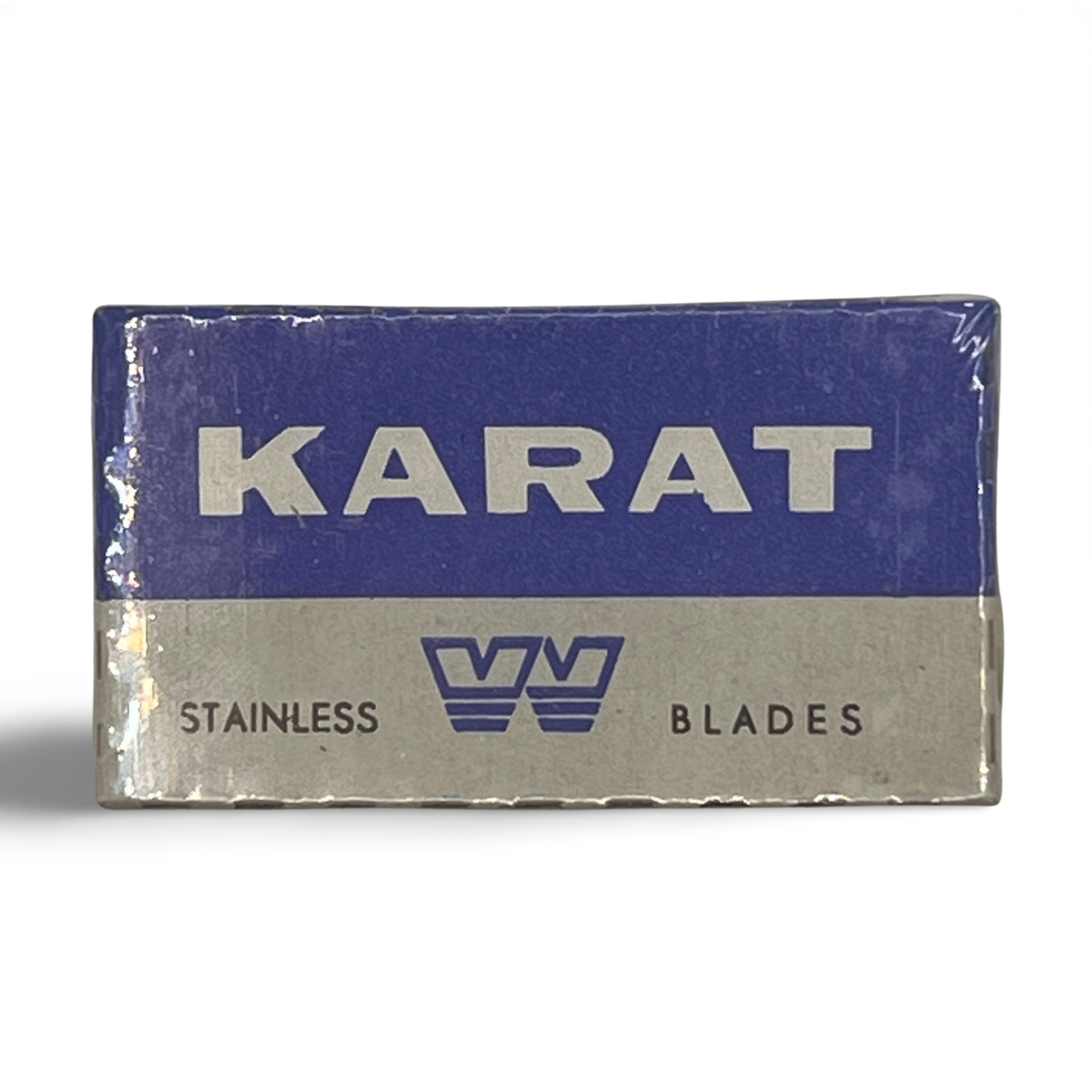 Karat Wizamet Vintage Double Edge Razor Blades (New Old Stock 10 bla