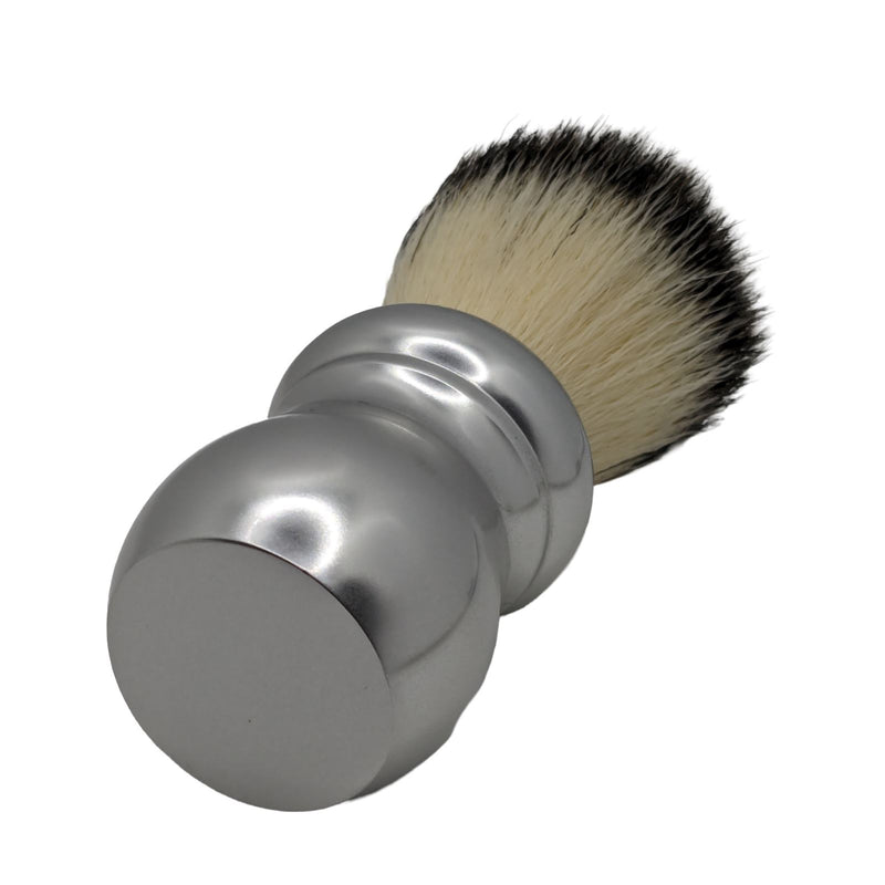 Hi-Brush Heavy Aluminum Synthetic Shaving Brush - by Omega (Used) Shaving Brush MM Consigns (SW) 