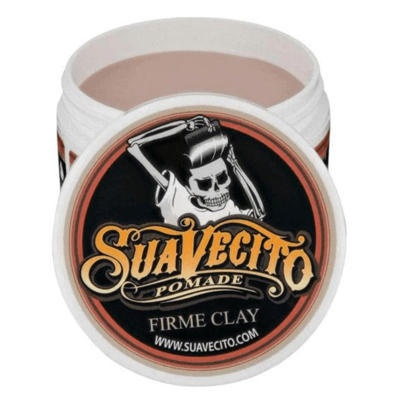 Suavecito Pomade Firme (Strong) Clay 4 oz Pomades & Hair Clay Aysun Beauty Warehouse 
