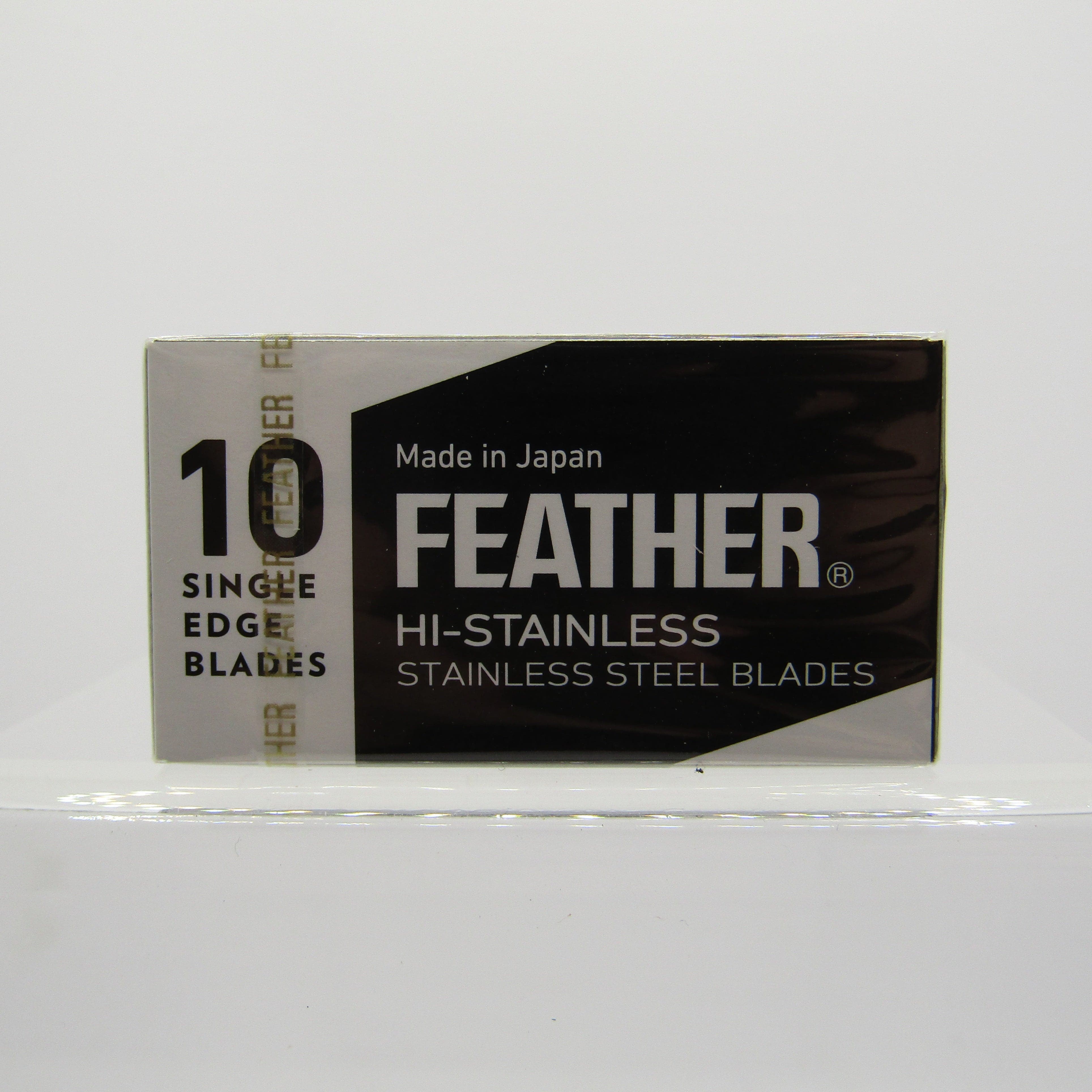 Feather Carbon Steel Single-Edge Safety Razor Blades FAS-10B