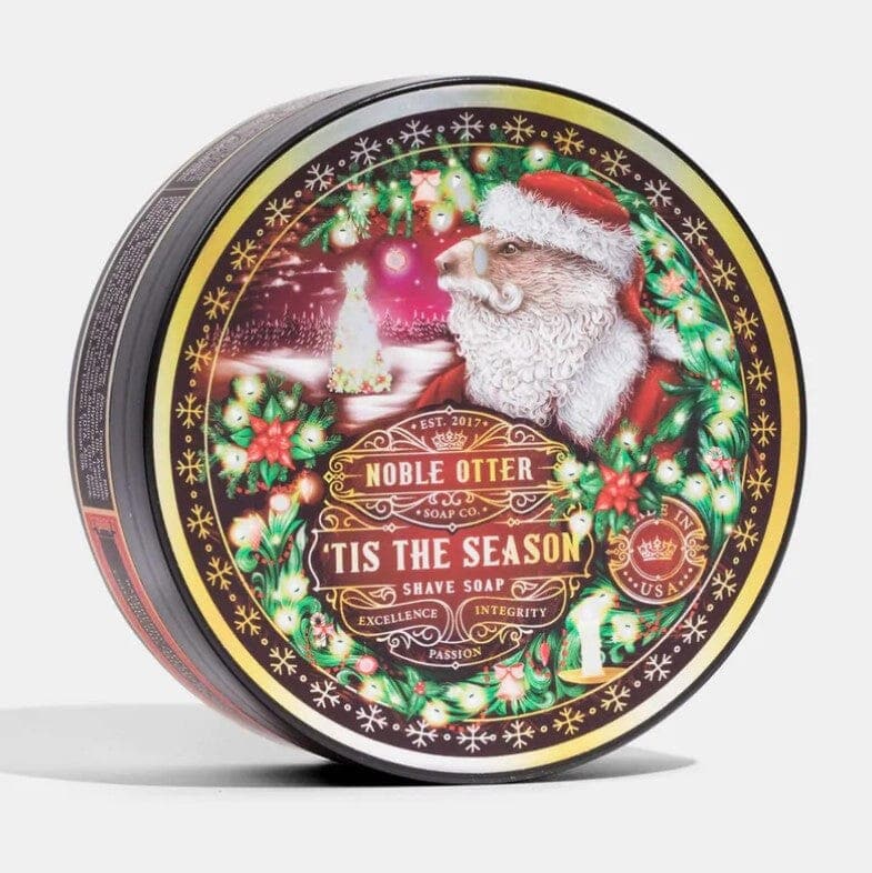 Warm and Spicy Shaving Soap in a Usable Tin Great for Travel or