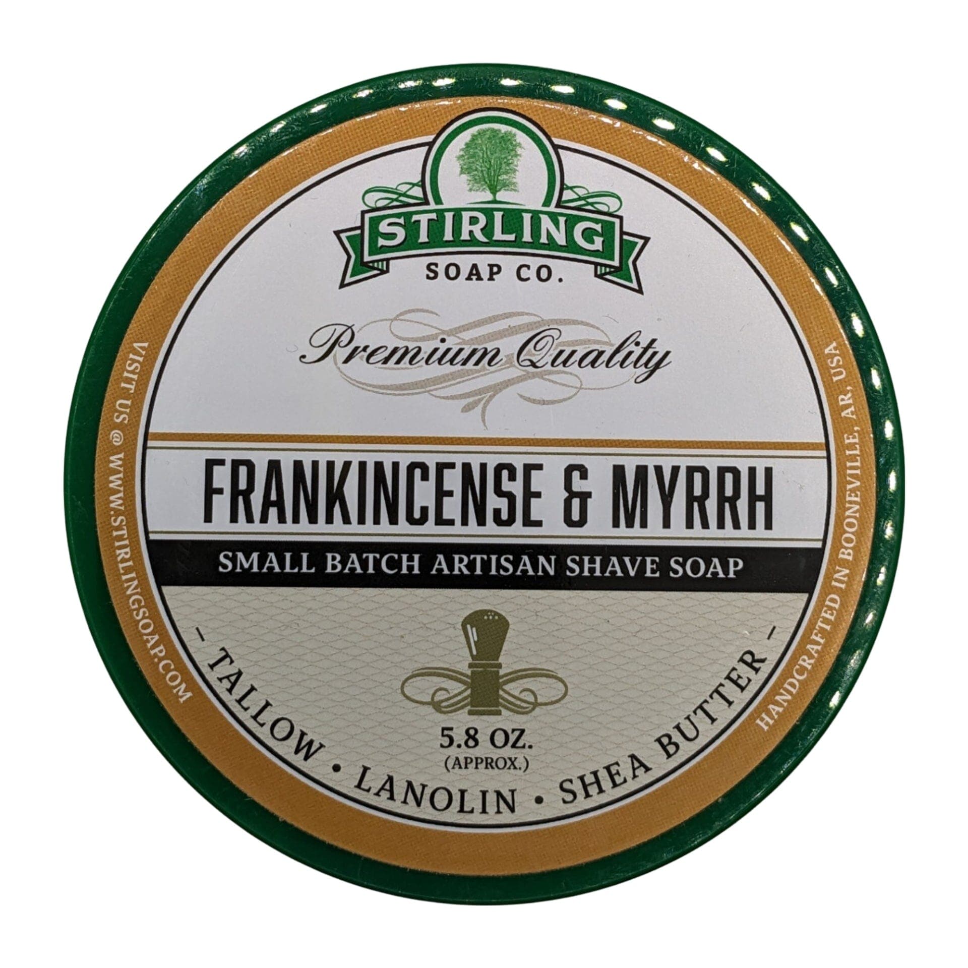 Frankincense and Myrrh Shaving Soap