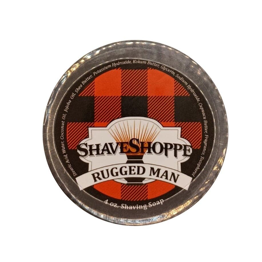 Rugged Man Vegan Shaving Soap by Shave Shoppe (PreOwned)