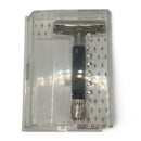 Black Handle Flare Tip Safety Razor (Code V2 - 1975) - by Gillette (Pre-Owned Vintage) Safety Razor Murphy & McNeil Pre-Owned Shaving 