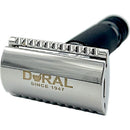 Dural Nelson Heavy Duty Double Edge Safety Razor + Pounch 6oz Straight Razor Pasteur Pharmacy 