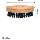 Dural Pear wood small beard brush - Halal compliant Grooming Tools Pasteur Pharmacy 