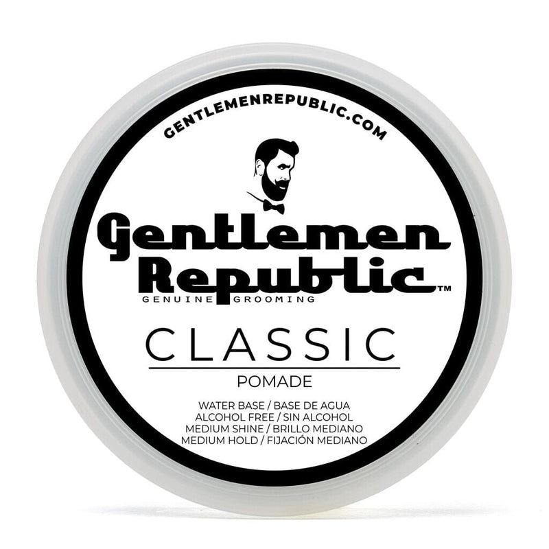Classic Hair Pomade Pomades & Hair Clay Gentlemen Republic 4oz 