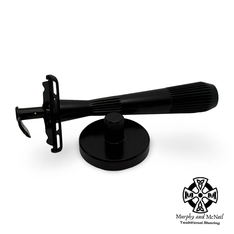 TWIG Single Edge Safety Razor with Stand (Black) - by LEAF (Used) Safety Razor MM Consigns (VE) 