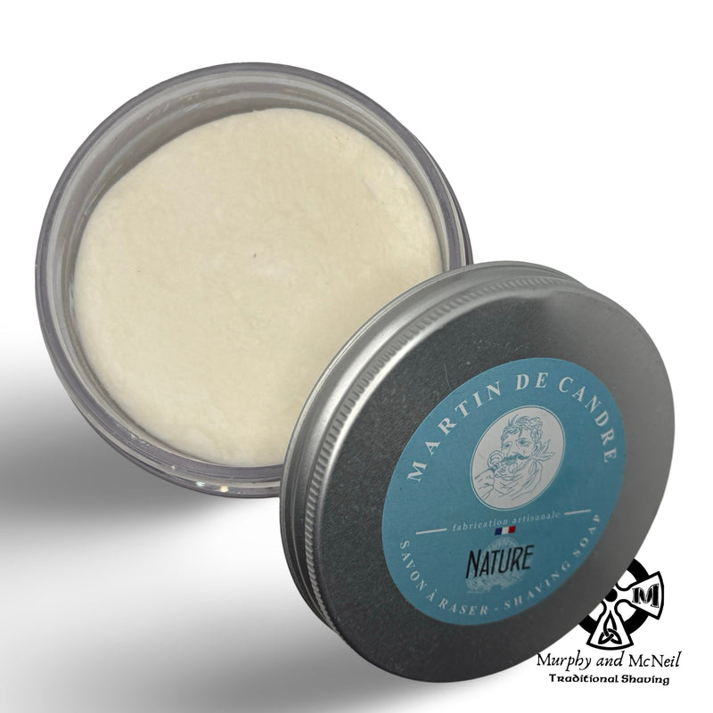 Nature Unscented Shaving Soap (200g) - by Martin de Candre (Pre-Owned) Shaving Cream Murphy & McNeil Pre-Owned Shaving 