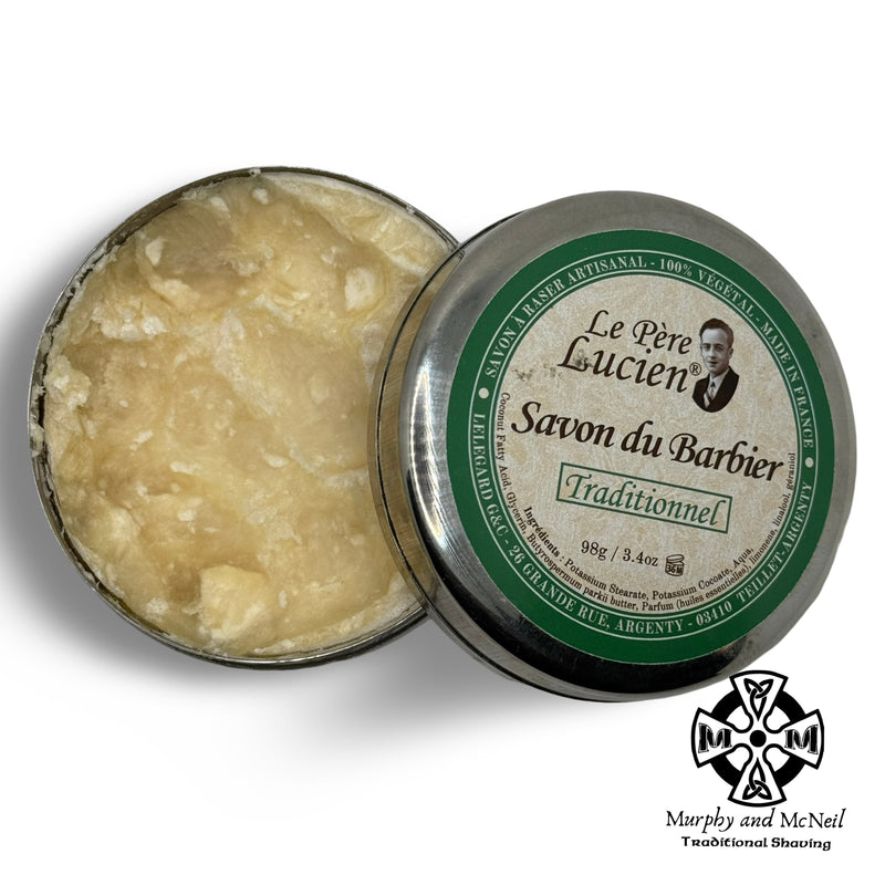 Traditionnel Savon du Barbier Shaving Soap (3.4oz) - by Le Pere Lucien (Pre-Owned) Shaving Soap Murphy & McNeil Pre-Owned Shaving 