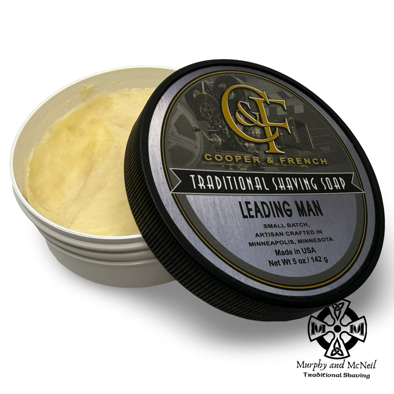 Leading Man Shaving Soap - by Cooper & French (Used) Shaving Soap MM Consigns (BM) 
