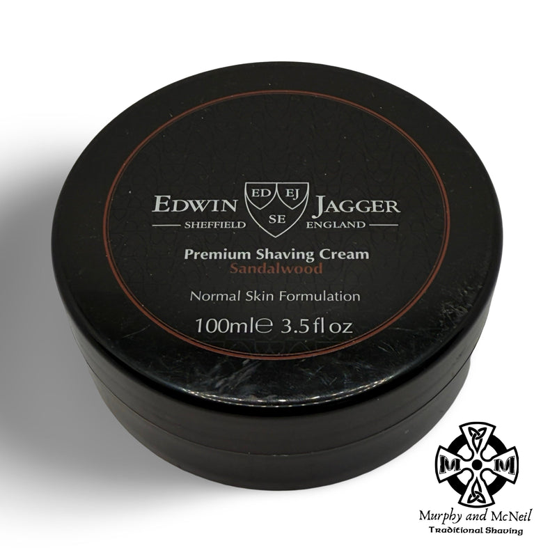 Sandalwood Shaving Cream - by Edwin Jagger (Pre-Owned) Shaving Cream Murphy & McNeil Pre-Owned Shaving 