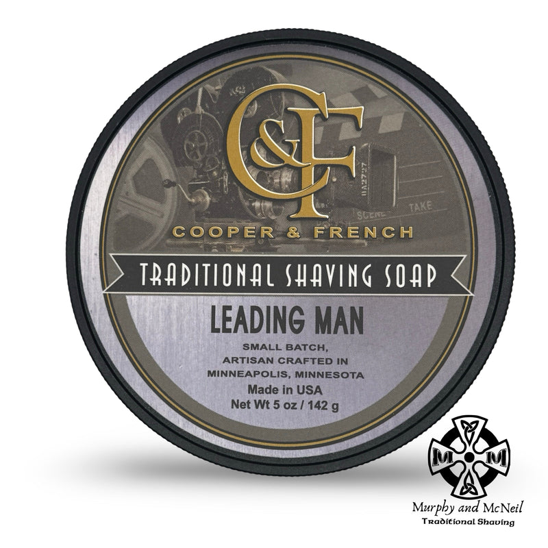 Leading Man Shaving Soap - by Cooper & French (Used) Shaving Soap MM Consigns (BM) 