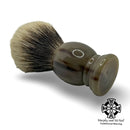 Buffalo Horn Shaving Brush (20mm) - by Maseto (Pre-Owned) Shaving Brush MM Consigns (JR2) 