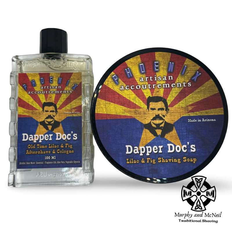 Dapper Doc Shaving Soap (Kokum Formula) and Aftershave Splash - by Phoenix Artisan Accoutrements (Used) Shaving Soap MM Consigns (BM) 