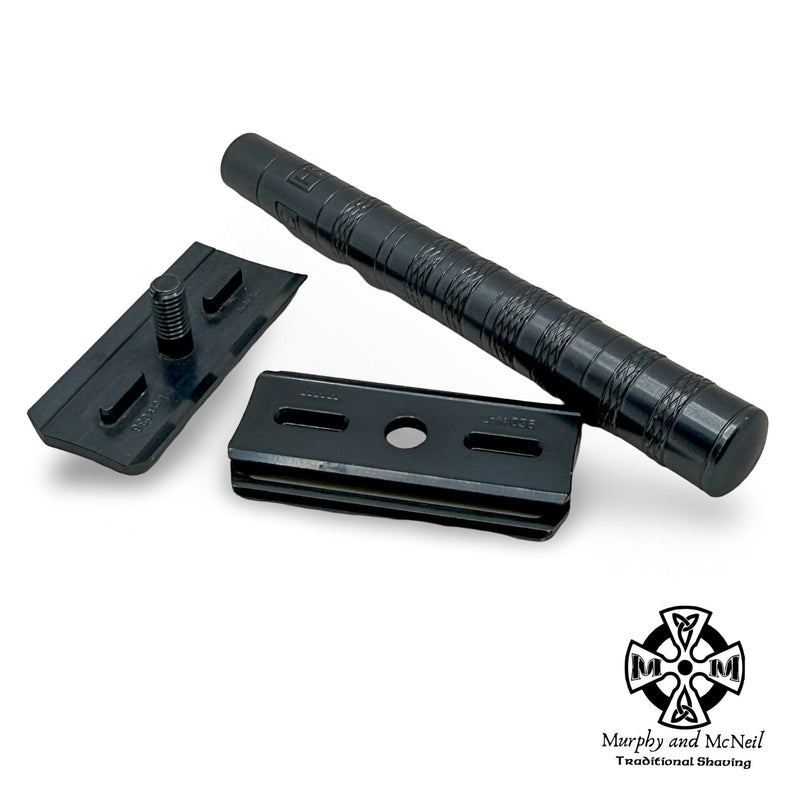 AL13 Aggressive Gray Safety Razor (+++) - by Henson Shaving (Pre-Owned) Safety Razor Murphy & McNeil Pre-Owned Shaving 