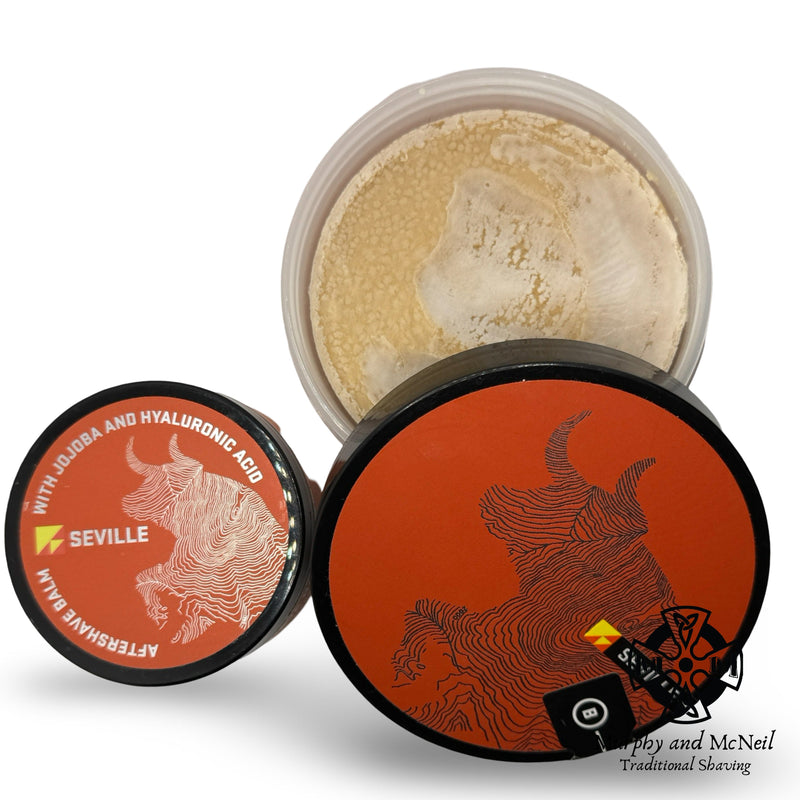 Seville Shaving Soap (Excelsior) and Aftershave Balm - by Barrister and Mann (Used) Shaving Soap MM Consigns (PH) 