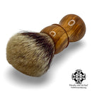 Olive Wood Shaving Brush with 24mm Fan Knot - by TonmiKo (Used) Shaving Brush MM Consigns (SW) 