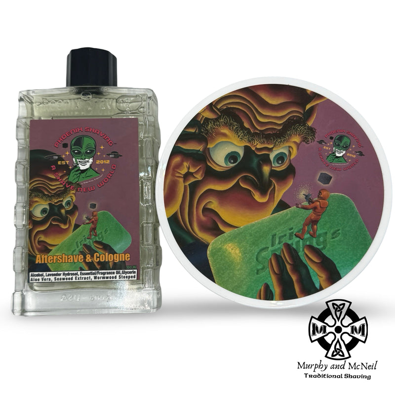 Irish Springs Shaving Soap (CK-6 Formula) and Aftershave Splash - by Phoenix Artisan Accoutrements (Used) Shaving Soap MM Consigns (BM) 