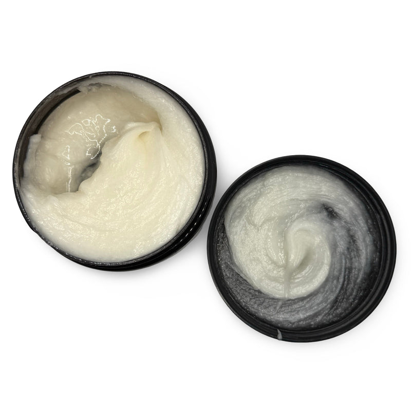 SmolderWood Shave Cream (8oz), Shaving Soap (4oz) - by The Blades Grim (Used) Shaving Cream MM Consigns (EM) 