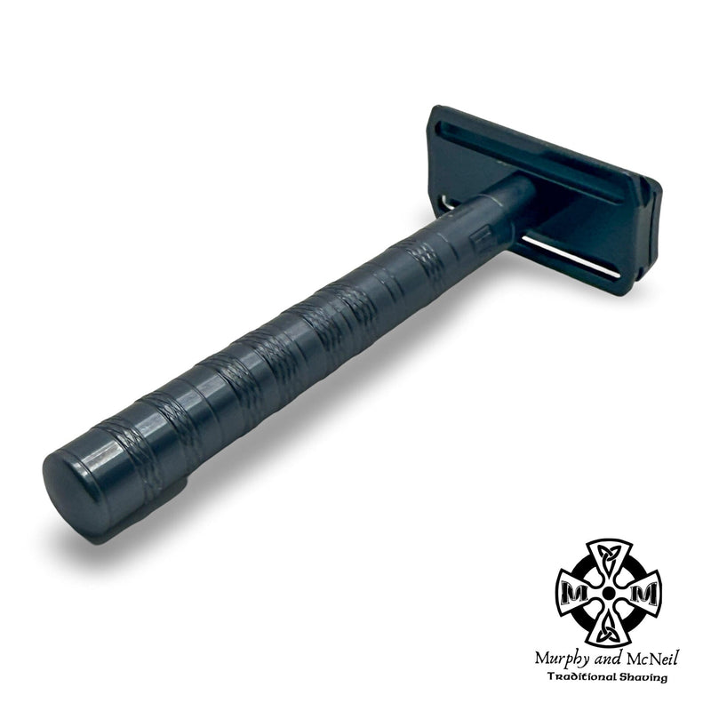 AL13 Aggressive Gray Safety Razor (+++) - by Henson Shaving (Pre-Owned) Safety Razor Murphy & McNeil Pre-Owned Shaving 