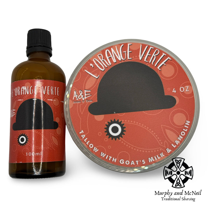 L'Orange Verte Shaving Soap (Goat Milk) and Splash - by Ariana & Evans (Used) Shaving Soap MM Consigns (PH) 