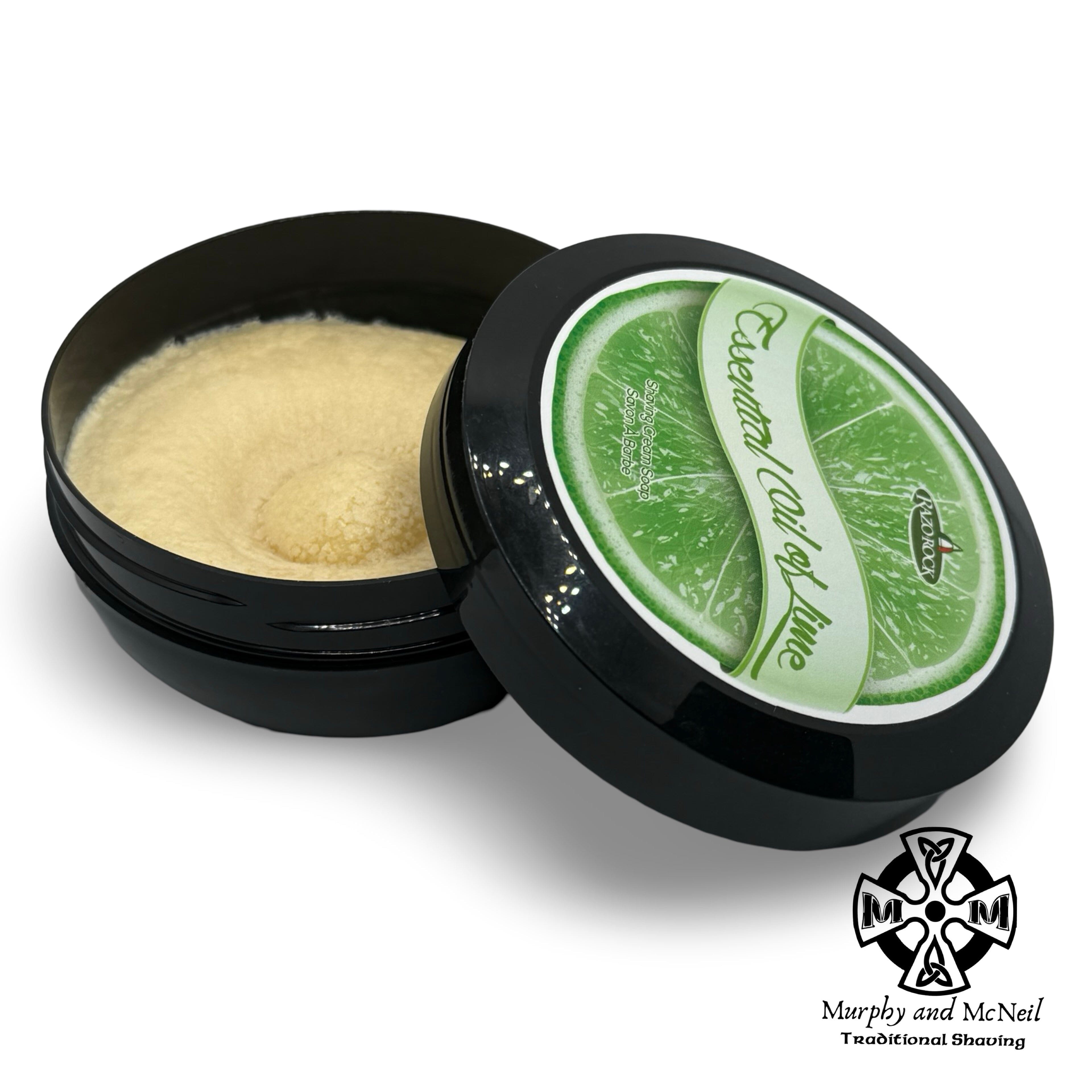 Essential Oil of Lime Shaving Soap and Splash - by Razorock (Used) Shaving Cream MM Consigns (BM) 