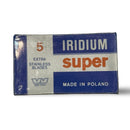 Wizamet Super Iridium Blades (5 Blades - Poland) NOS - (Pre-Owned) Razor Blades Murphy & McNeil Pre-Owned Shaving 