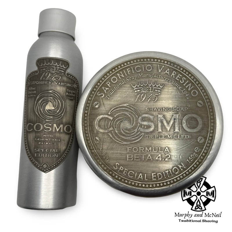 Cosmo Shaving Soap in Tin (Beta 4.2) and Splash- by Saponificio Varesino (Pre-Owned) Shaving Soap Murphy & McNeil Pre-Owned Shaving 
