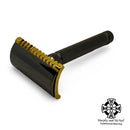 Fatip il Piccolo Special Edition Black and Gold DE Safety Razor w/Dual Heads - by Fatip (Pre-Owned) Safety Razor Murphy & McNeil Pre-Owned Shaving 