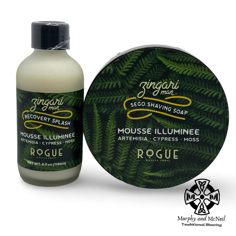 Mousse Illuminee Shaving Soap and Splash - by Zingari Man (Used) Shaving Soap MM Consigns (BM) 