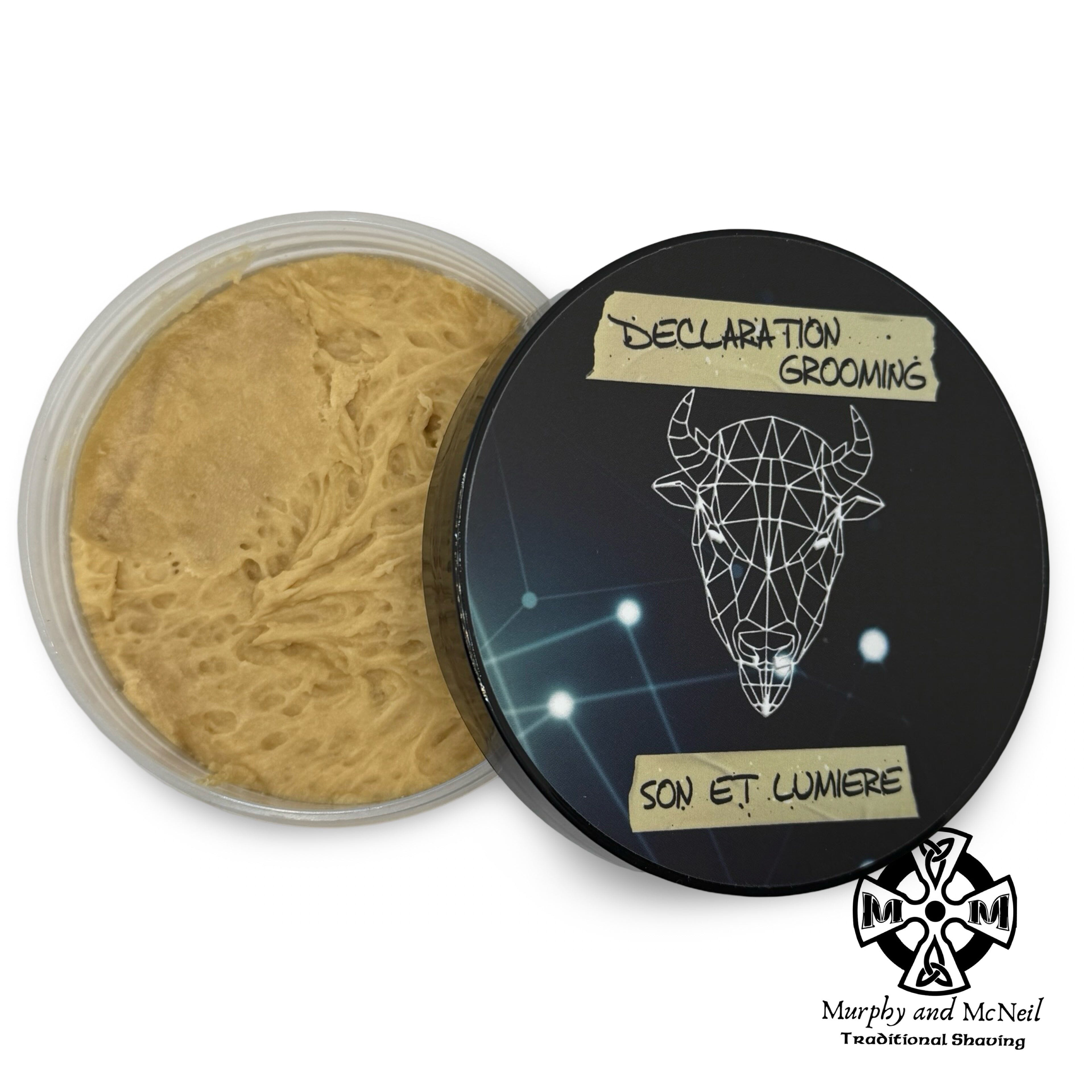 Son Et Lumiere Shaving Soap (Milksteak Base) and Splash - by Declaration Grooming (Used) Shaving Soap MM Consigns (BM) 