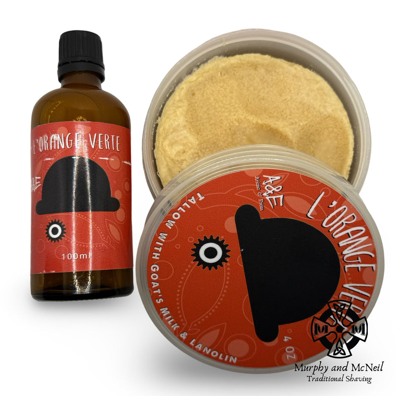 L'Orange Verte Shaving Soap (Goat Milk) and Splash - by Ariana & Evans (Used) Shaving Soap MM Consigns (PH) 