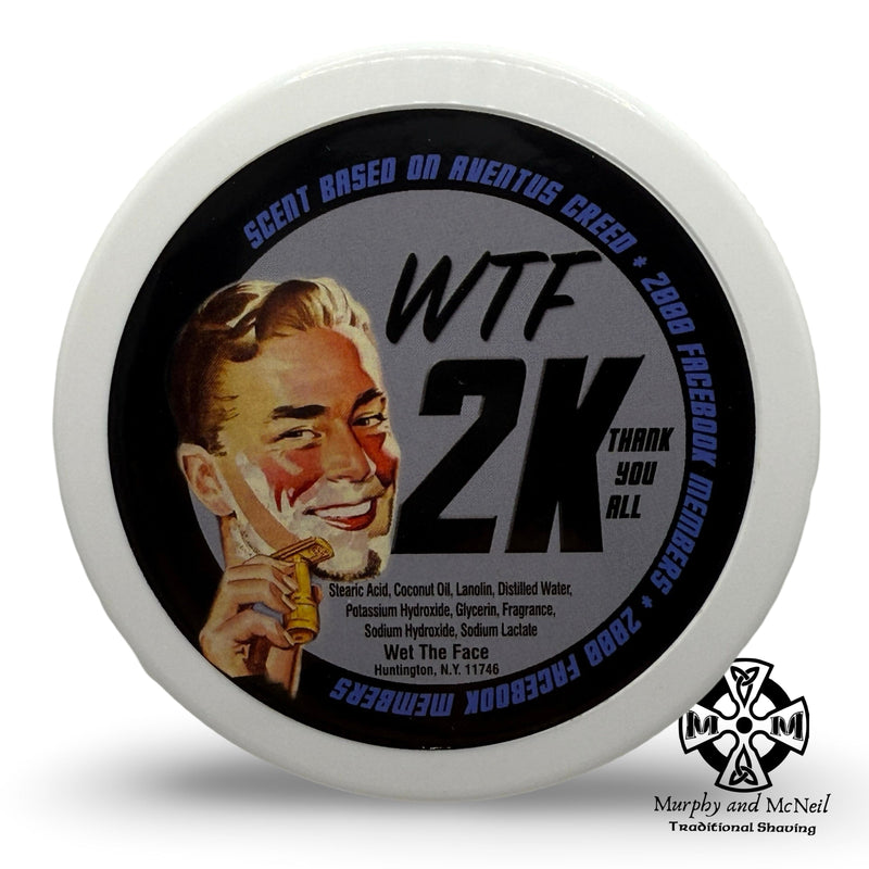 Facebook 2K Shaving Soap - by Wet The Face (Used) Shaving Soap MM Consigns (BM) 