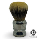 BSB Spain Stainless Steel Shaving Brush (24mm) - by BSB (Pre-Owned) Shaving Brush MM Consigns (JR2) 