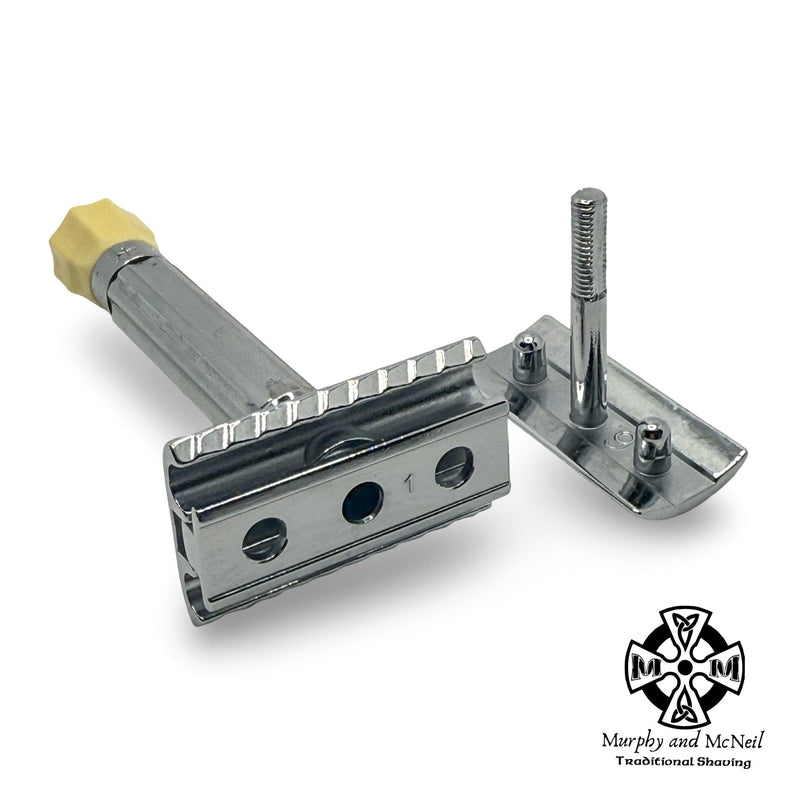 Progress Standard Handle Adjustable Razor - by Merkur (Pre-Owned) Safety Razor Murphy & McNeil Pre-Owned Shaving 