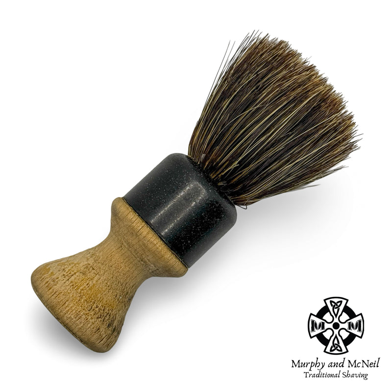 Wood Handled Vintage Shaving Brush (17mm) - by Unknown Maker (Pre-Owned) Shaving Brush Murphy & McNeil Pre-Owned Shaving 