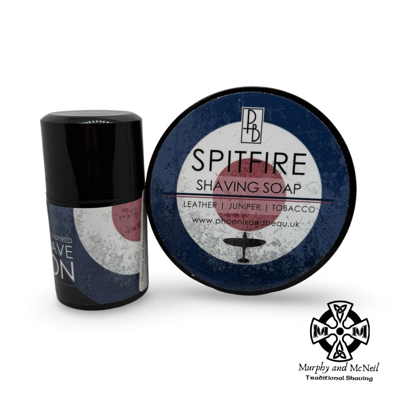 Spitfire Shaving Soap and Aftershave Lotion - by Phoenix & Beau (Pre-Owned) Shaving Soap Murphy & McNeil Pre-Owned Shaving 