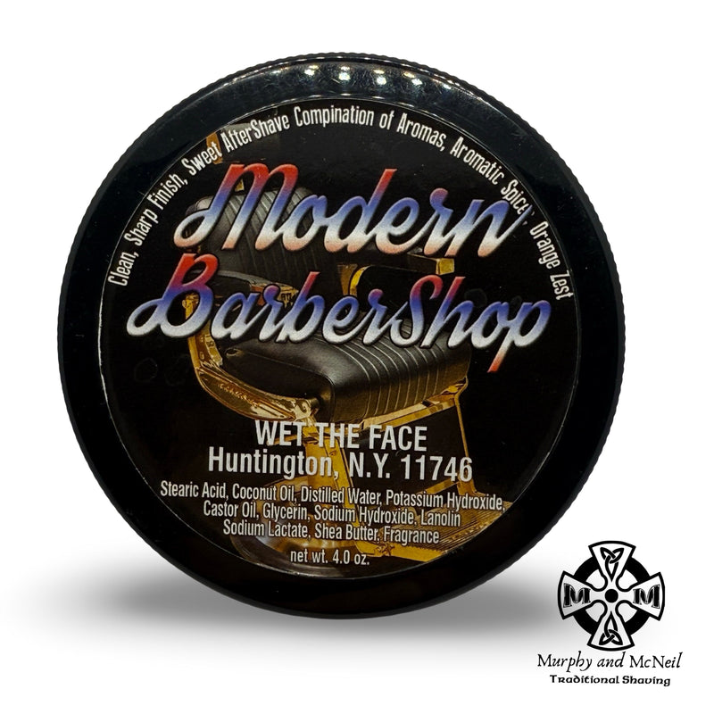 Modern Barbershop Shaving Soap - by Wet The Face (Used) Shaving Soap MM Consigns (BM) 
