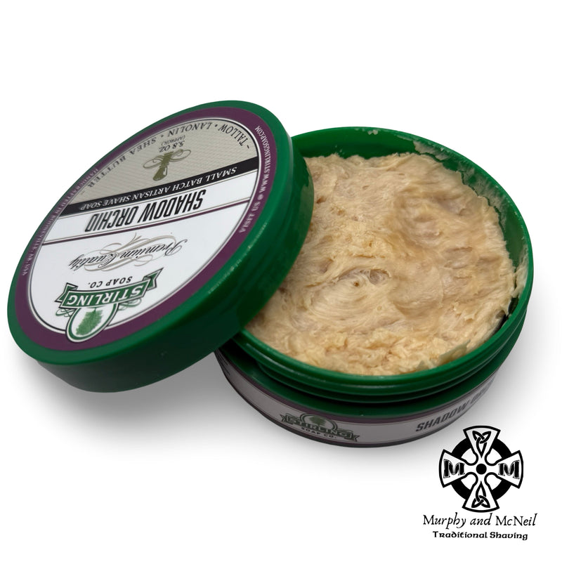 Shadow Orchid Shaving Soap (5.8oz) and Splash - by Stirling Soap Co (Used) Shaving Soap MM Consigns (BM) 