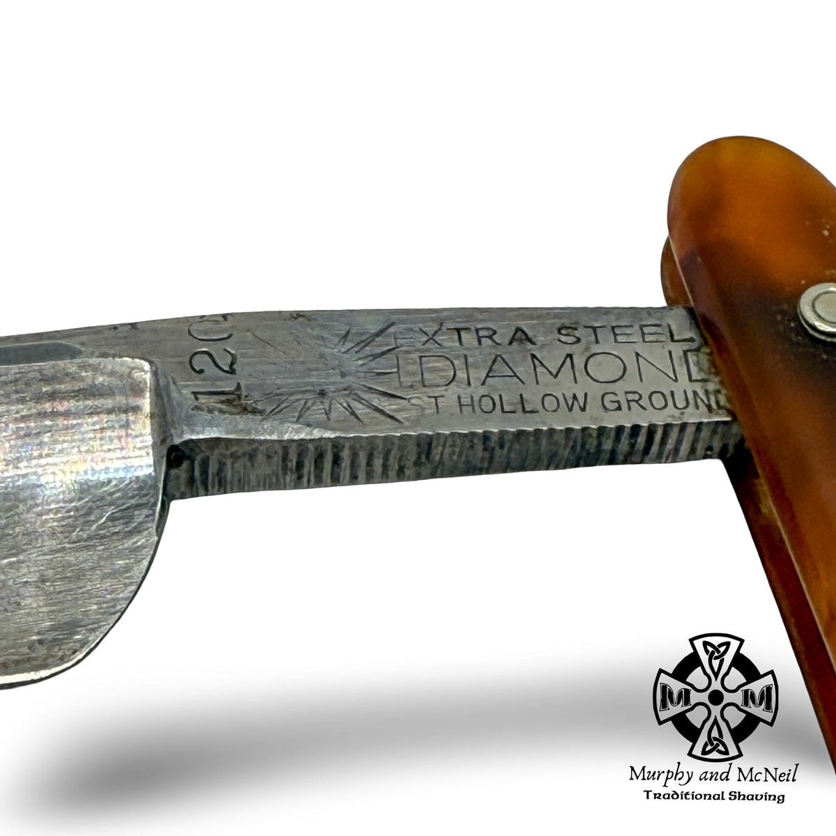 Hayashi Diamond XTRA Steel 120 Straight Razor (Vintage Pre-Owned)