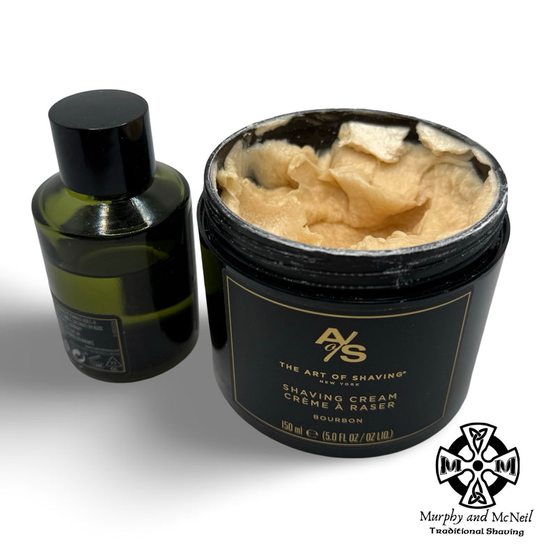Bourbon Shaving Cream, Pre-Shave, and After-Shave Balm - by Art of Shaving (Pre-Owned) Shaving Cream Murphy & McNeil Pre-Owned Shaving 