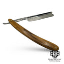 Wood Handled 4/8 Straight Razor (Barber Notch / Full Hollow) - by Torrey (Pre-Owned) Straight Razor Murphy & McNeil Pre-Owned Shaving 