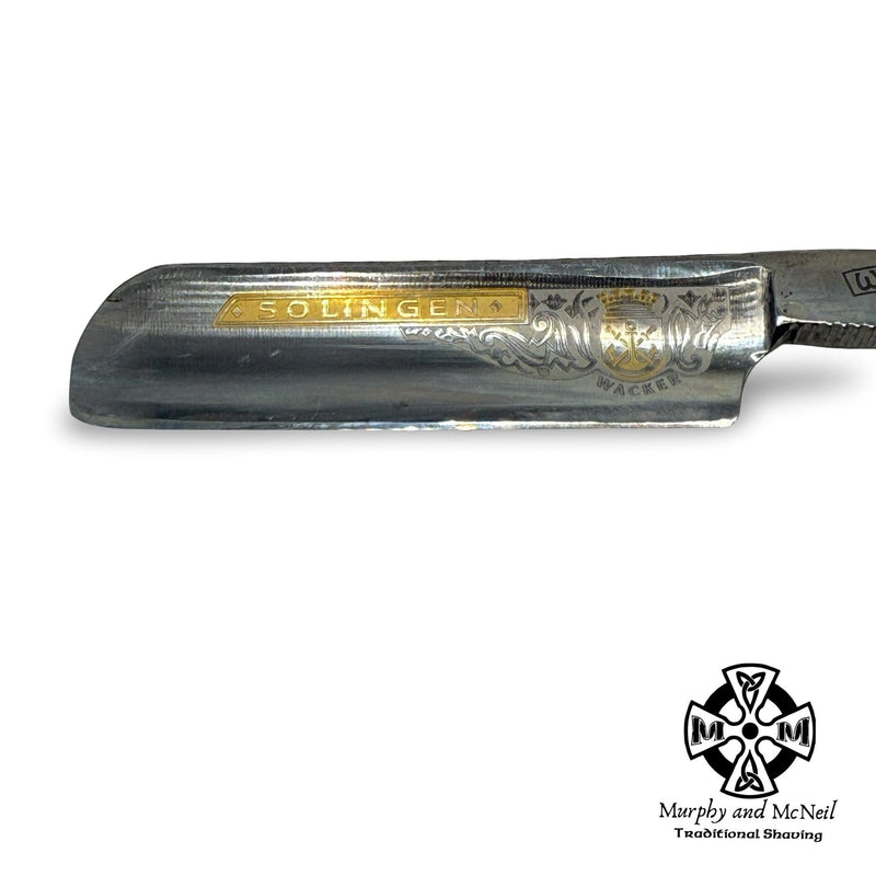 Wacker Solingen Masterclass Straight Razor with Blone Scales (Pre-Owned) Straight Razor MM Consigns (JR2) 