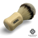 4125/0 Faux Ivory Handle Silvertip Shaving Brush, 22mm - by H.L. Thater (Pre-Owned) Shaving Brush Murphy & McNeil Pre-Owned Shaving 