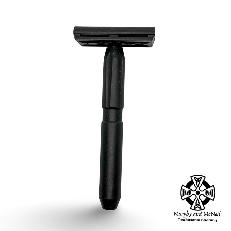 TRC Double Edge Safety Razor (Black Aluminum - Level 1) - by The Razor Company (Pre-Owned) Safety Razor Murphy & McNeil Pre-Owned Shaving 