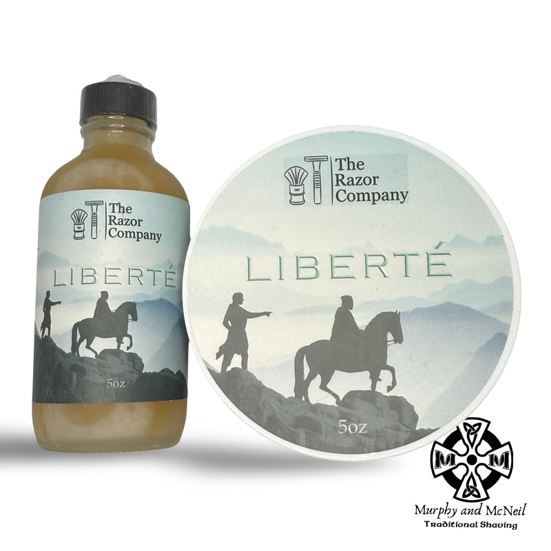 Liberte Shaving Soap and Splash (Optimus 2024 Base) - by Grooming Dept (Pre-Owned) Shaving Soap Murphy & McNeil Pre-Owned Shaving 