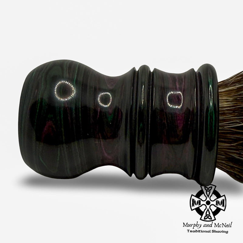 Nachtgras Ebonite S7 Shaving Brush (26mm Estate Knot) - by Brad Sears (Pre-Owned) Shaving Brush MM Consigns (JR2) 
