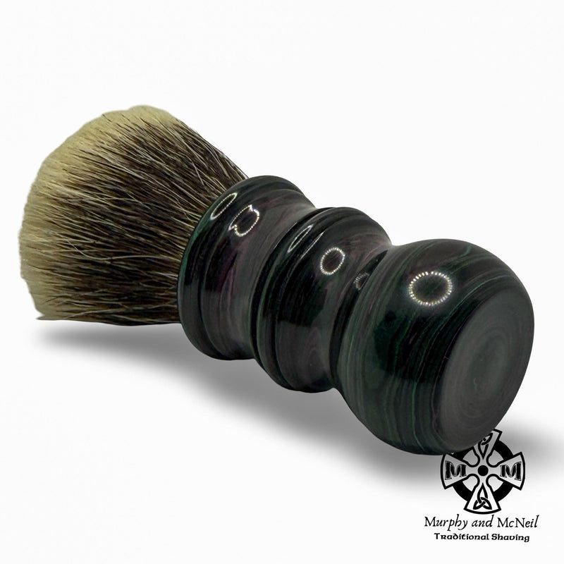 Nachtgras Ebonite S7 Shaving Brush (26mm Estate Knot) - by Brad Sears (Pre-Owned) Shaving Brush MM Consigns (JR2) 