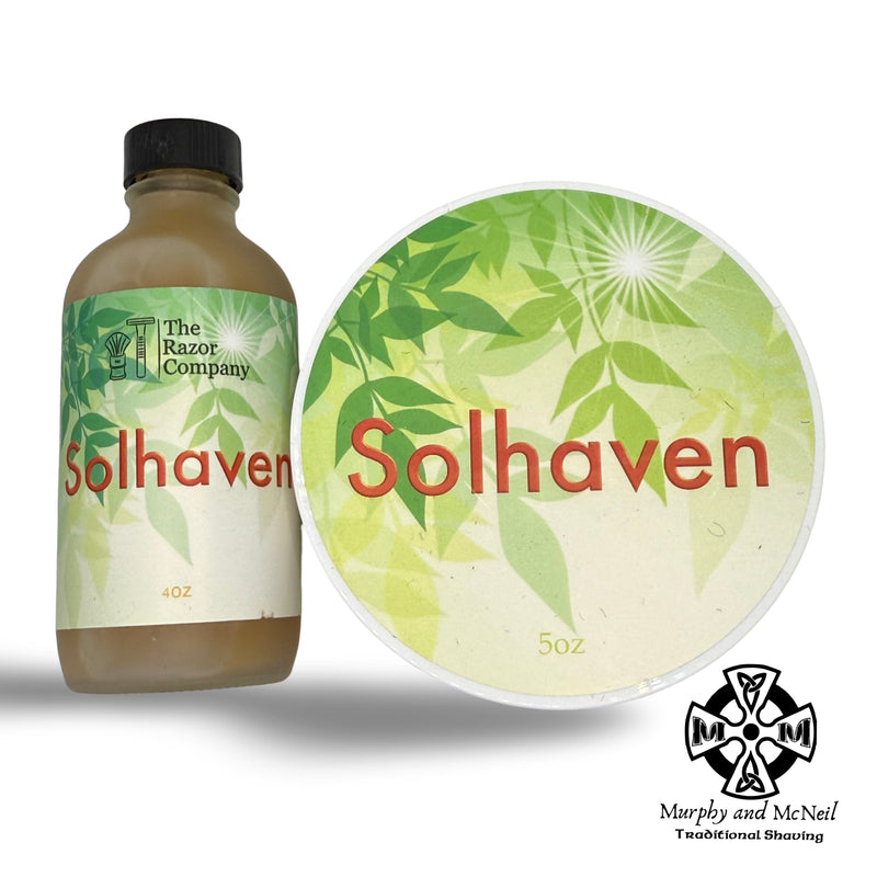 Solhaven Shaving Soap and Splash (Optimus 2024 Base) - by Grooming Dept (Pre-Owned) Shaving Soap Murphy & McNeil Pre-Owned Shaving 